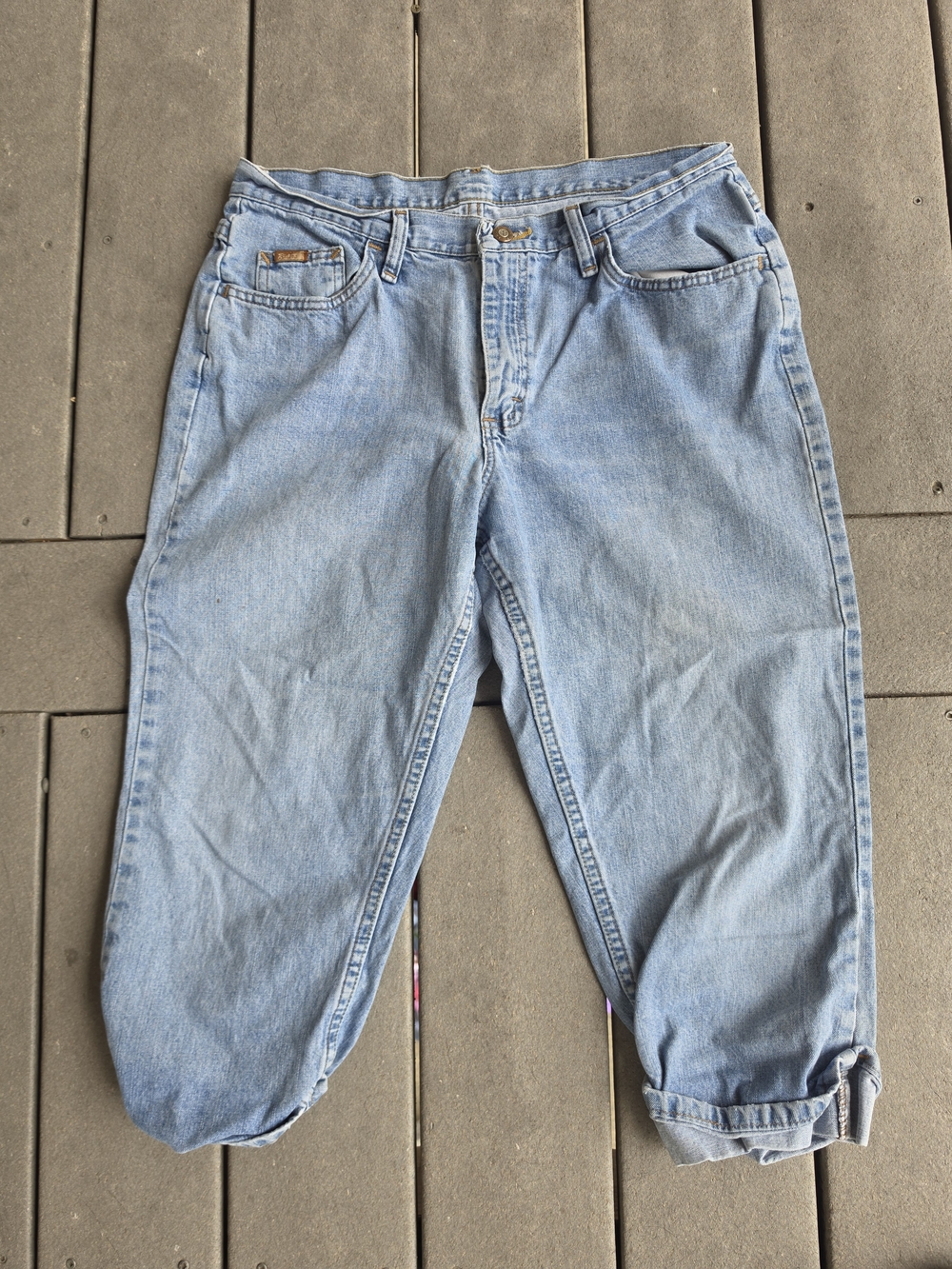 Light Wash Denim Jeans